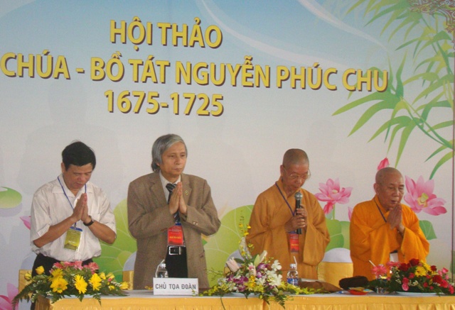 HỘI THẢO KHOA HỌC: CHÚA - BỒ TÁT NGUYỄN PHÚC CHU