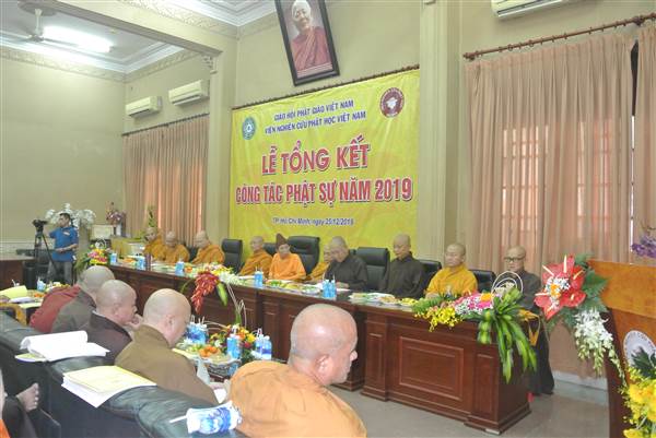 VIỆN NGHIÊN CỨU PHẬT HỌC VN TỔNG KẾT PHẬT SỰ 2019