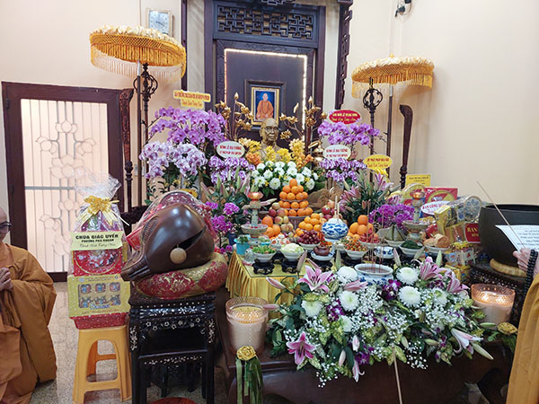 LỄ ĐẠI TƯỜNG CỐ HÒA THƯỢNG THÍCH HIỂN TU