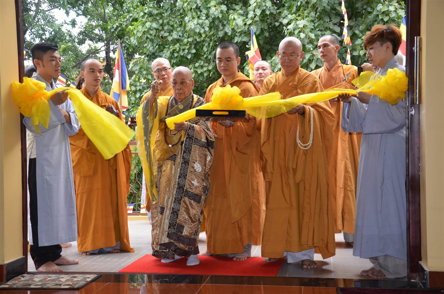 LỄ KHÁNH THÀNH ĐỊA TẠNG ĐƯỜNG VÀ AN VỊ TƯỢNG ĐỊA TẠNG BỒ TÁT