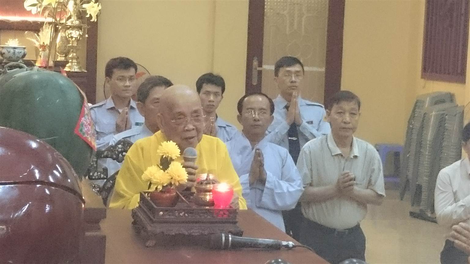 CÁC ĐẠO TRÀNG CHÙA PH XÁ LỢI CHÚC TẾT CHƯ TĂNG