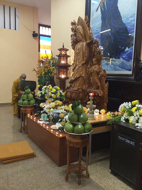 LỄ AN VỊ TƯỢNG BỒ TÁT QUÁN THẾ ÂM