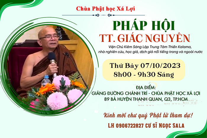 PHÁP THOẠI CỦA SƯ GIÁC NGUYÊN