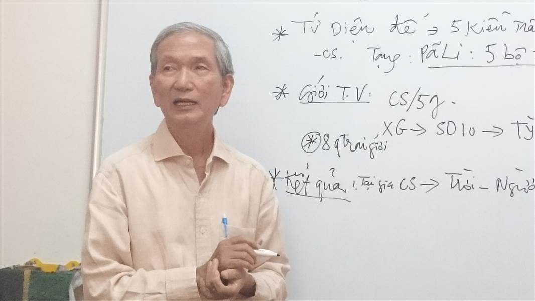 NÓI CHUYỆN CHUYÊN ĐỀ VỀ “TÌM HIỂU THANH VĂN THỪA VÀ BỒ TÁT THỪA”