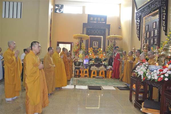 LỄ HÚY KỴ CỐ HÒA THƯỢNG THÍCH VĨNH TẤN