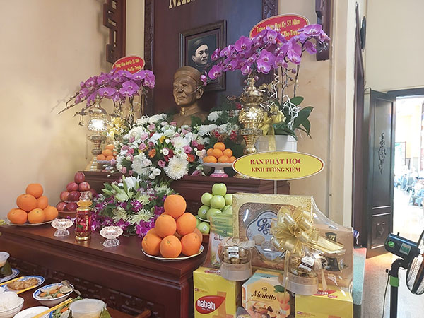 LỄ TƯỞNG NIỆM CƯ SĨ CHÁNH TRÍ MAI THỌ TRUYỀN