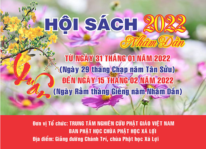 HỘI SÁCH NHÂM DẦN 2022 TẠI CHÙA PHẬT HỌC XÁ LỢI