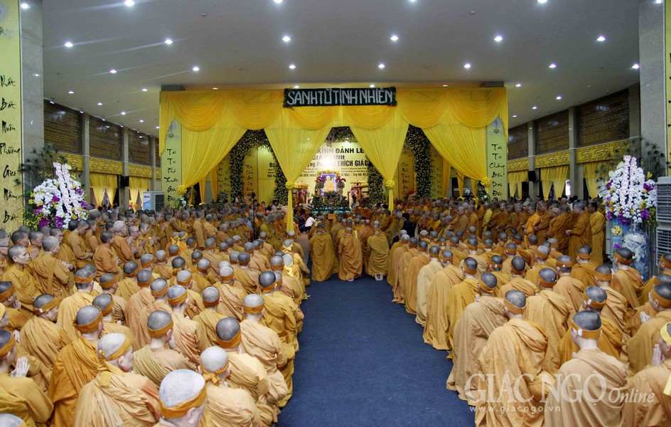 LỄ TRUY NIỆM, CUNG TỐNG KIM QUAN HT.THÍCH GIÁC NHIÊN TRÀ-TỲ