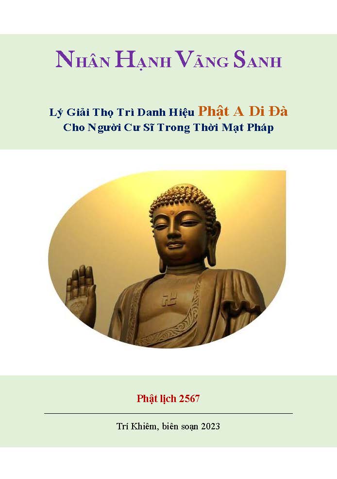 Giới thiệu sách “NHÂN HẠNH VÃNG SANH”