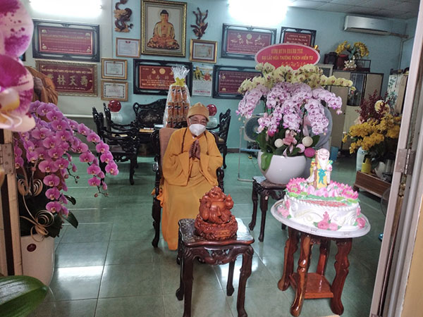 KHÁNH TUẾ ĐẠI LÃO HT.THÍCH HIỂN TU 101 TUỔI